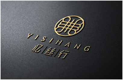 忆丝行LOGO设计应用效果图